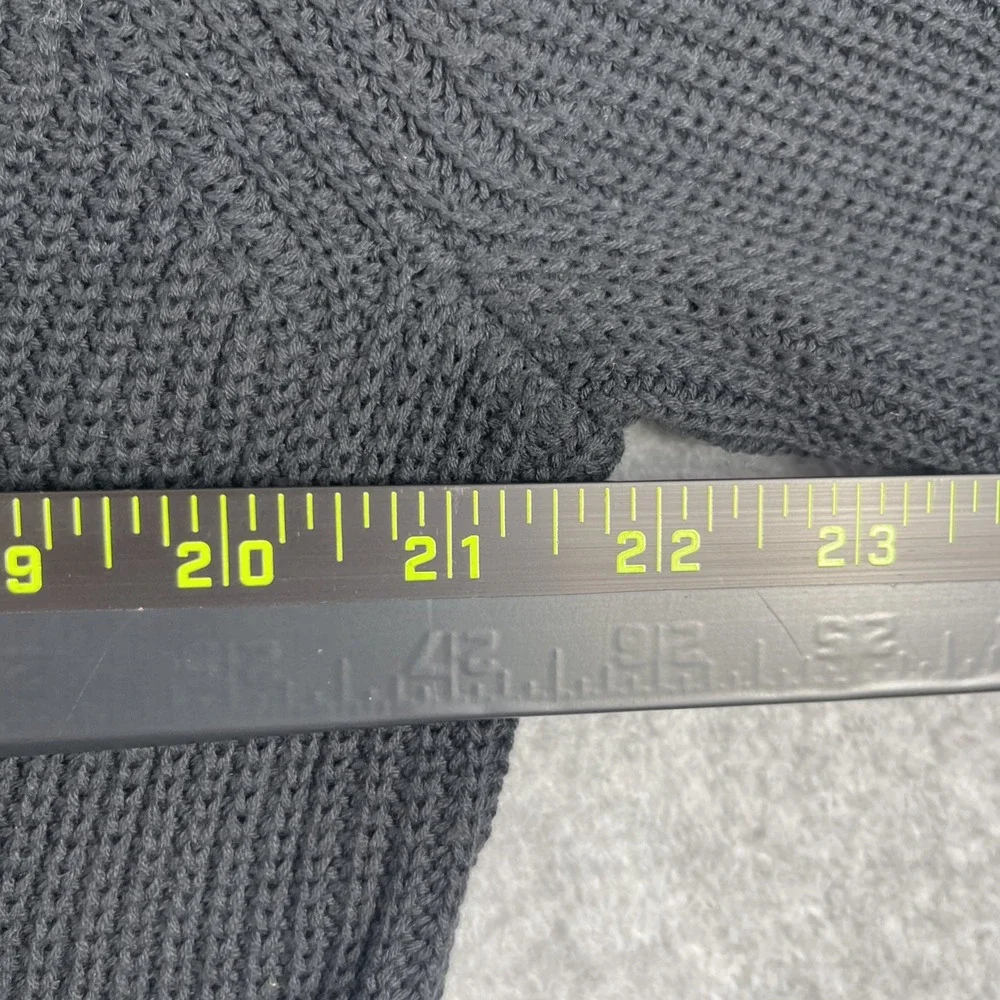 Talbots Black Button Front Cardigan Sweater Womens Petite LP Classic Preppy